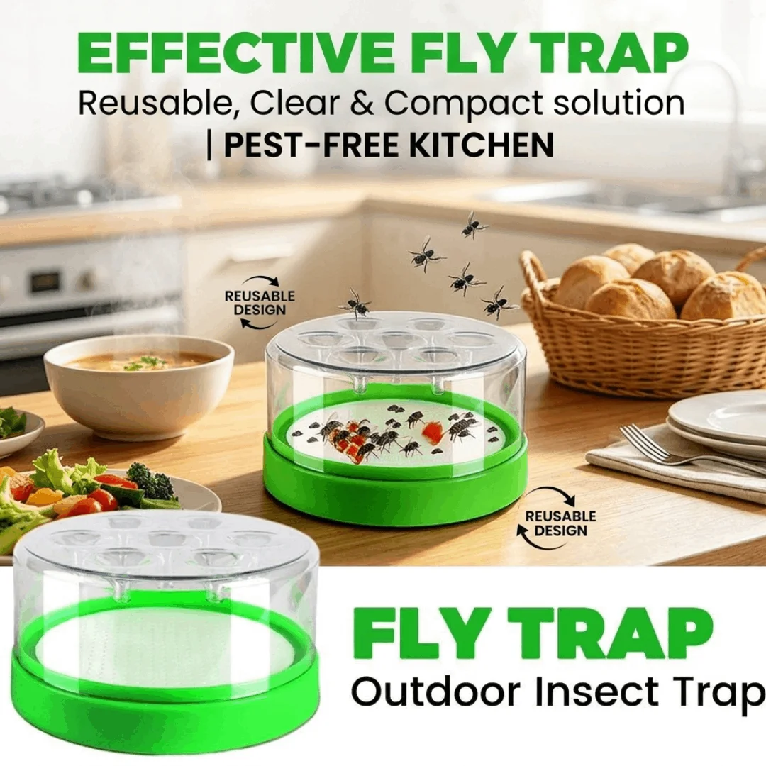 Reusable Outdoor Fly Trap Wasp Lure Hanging Collector Enclosure Apiary Tool Pest Repellent Household Safe Effective Durable
