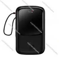Baseus Power Bank 10000 MAh 22.5W with Its Own Cable Fast Charging Outdoor Mobile Power Supply Flagship Store