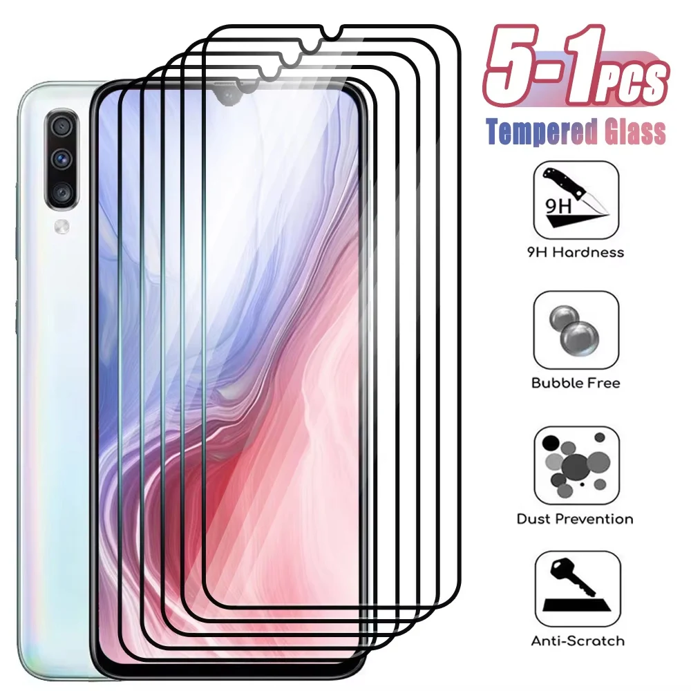1-5 Stück Displayschutzfolie für Samsung A57 A37 A56 A26 A36 A06 A17 A07 A55 A54 A35 A16 A52 S22 S24 S23 S25 Ultra FE Gehärtetes Glas