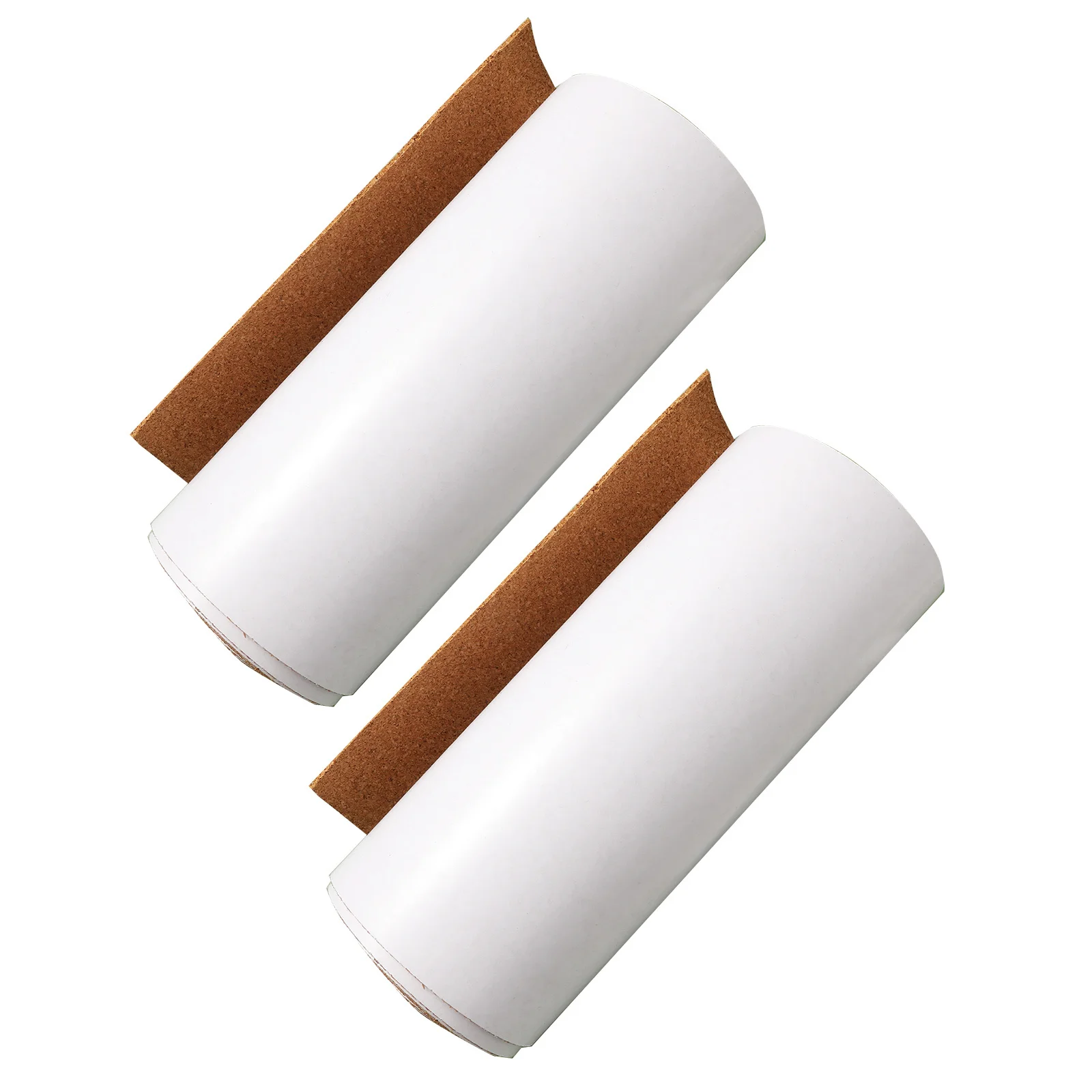 2 rolos de almofadas adesivas fofas de placa de cortiça com painel de boletim traseiro auto placas para parede