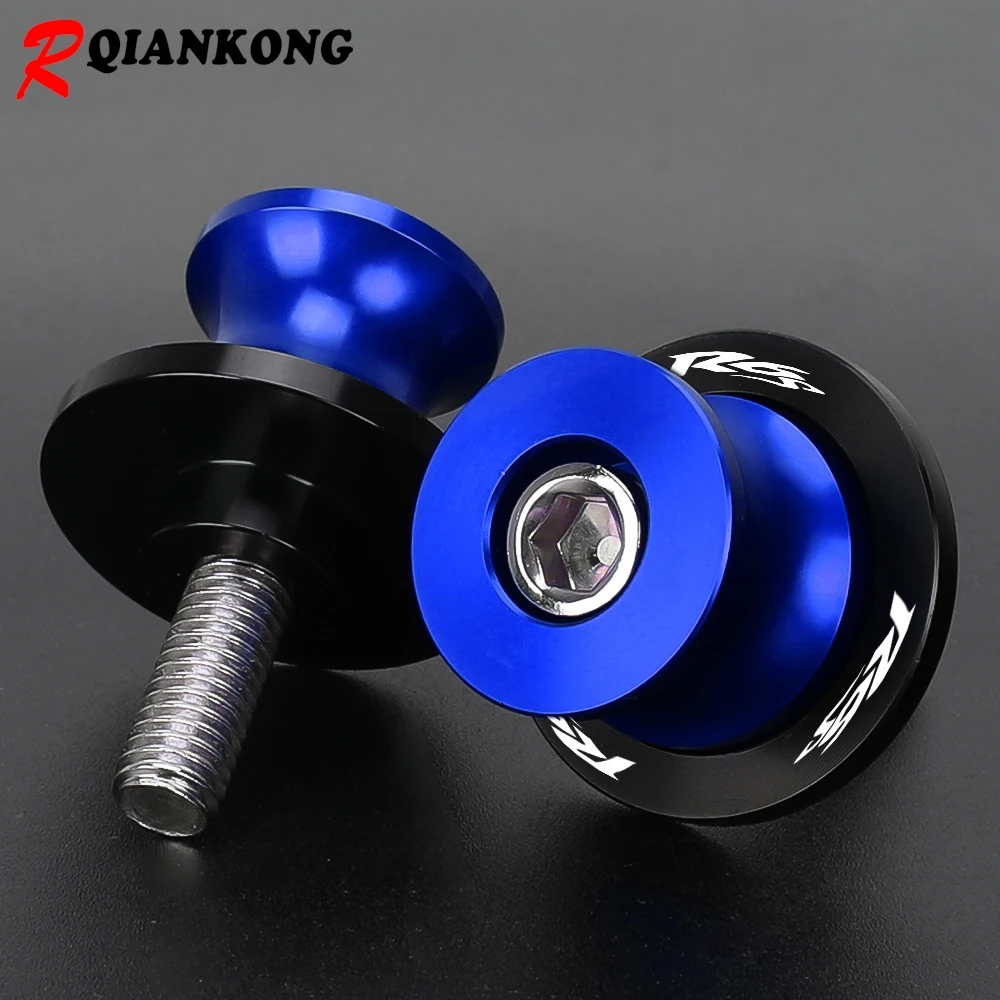 For YAMAHA YZFR6S YZF R6S 2006 2007 2008 2009 2010 Motorcycles Accessories Aluminum Rear Swingarm Spools Sliders Stand Screws