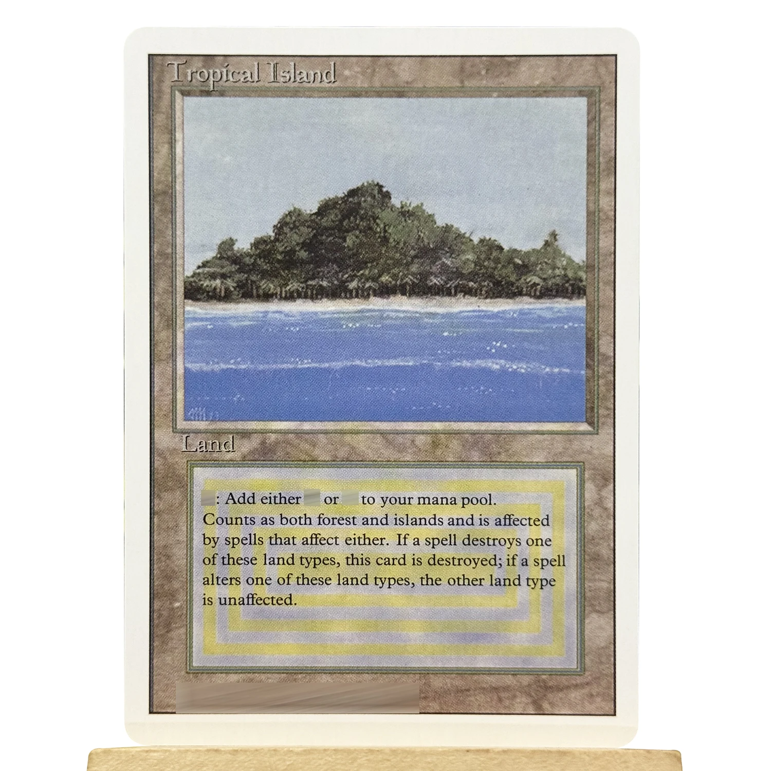 TCG لتقوم بها بنفسك بطاقات عادية بيتا المنقحة البركاني بايو تايغا سافانا تندرا تحت الأرض هدايا بطاقة هومنايد #5