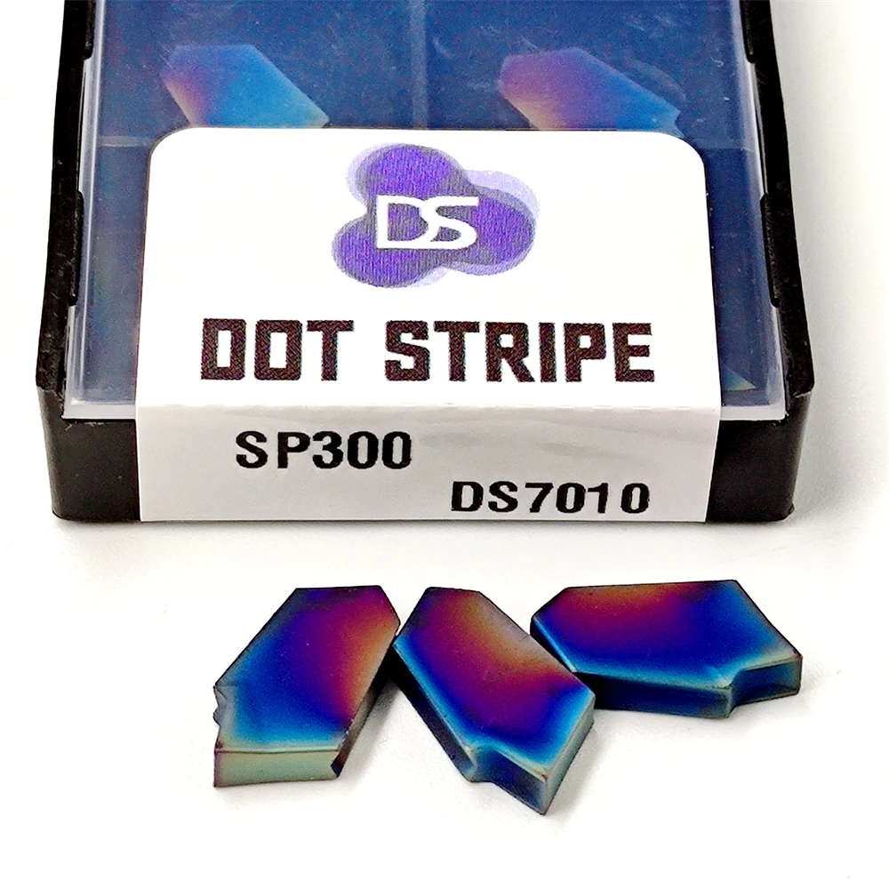 Utensile per tornio a lama nano blu SP300 3.0mm di alta qualità per lama per scanalatura con inserto in metallo duro CNC SP 300