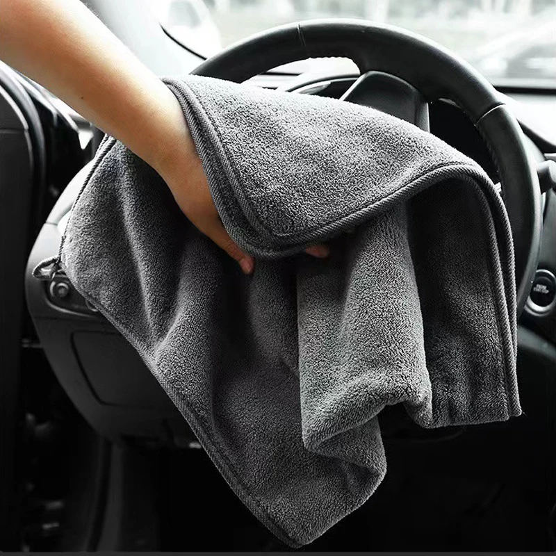 75x35 60x30cm Microfiber Car Wash Towel Fast Drying Auto Cleaning Extra Soft Cloth High Water Absorption For Car Wash Accessorie