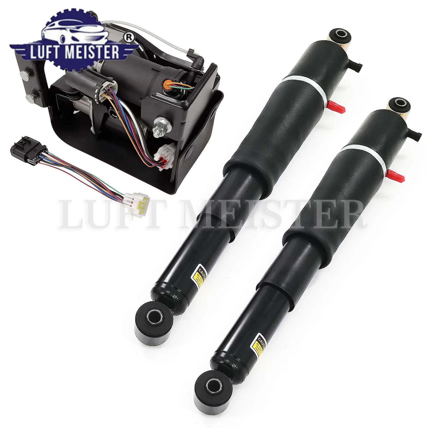 

15869656,19300040 Compressor Pump&2pcs Rear Air Suspension Shocks for Escalade/Chevrolet Suburban Tahoe Yukon 19300046 19300069