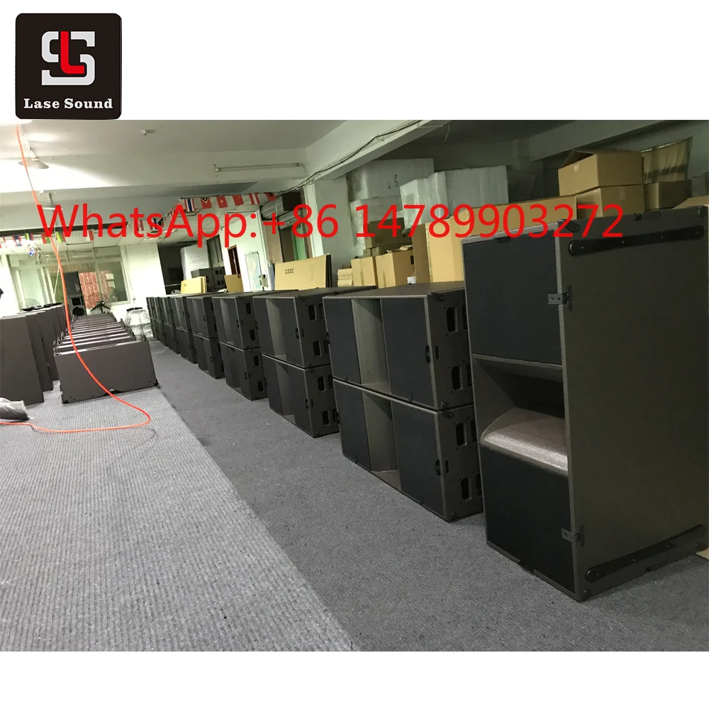 SKS218 Dual 18 Inch 2700W 8Ohm Passive Wooden Subwoofer Line Array Outdoor Speaker