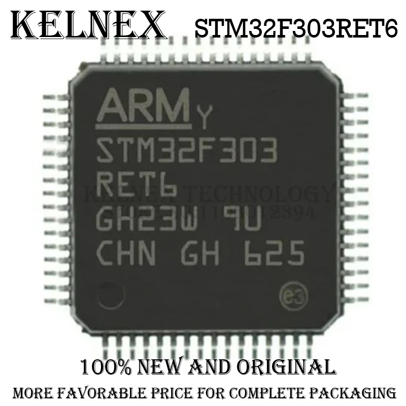 STM32F303CBT6 STM32F303RBT6 STM32F303RCT6 STM32F303RET6 STM32F303CCT6 Microcontroller (MCU/MPU/SOC) IC Chip