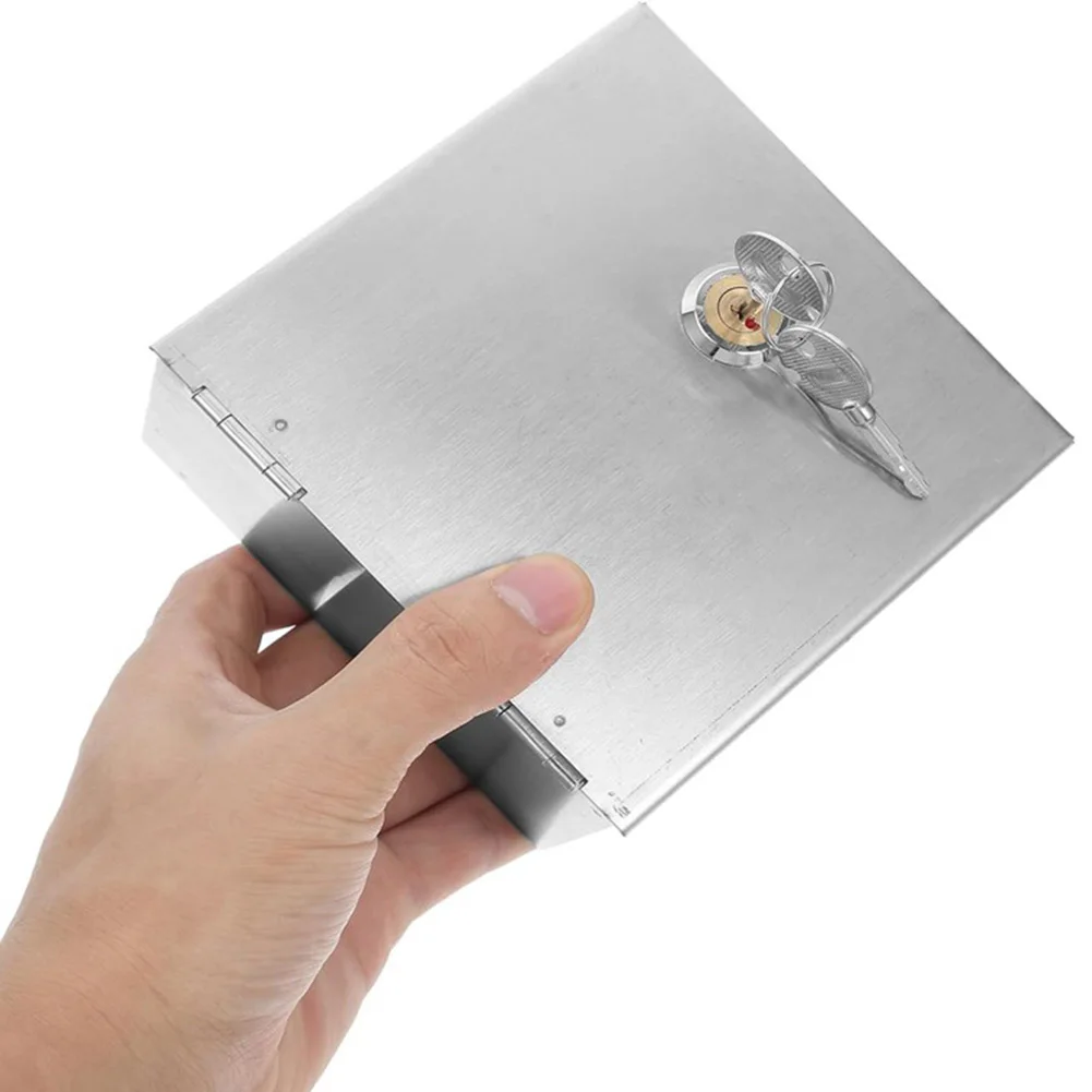 Secure Outdoor Socket Enclosure with Lock Made of Stainless Steel for Safe Electrical Use in Harsh Environments