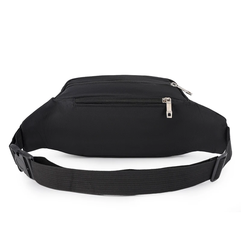 Tas pinggang praktis multi-saku untuk kegiatan luar ruangan, penyimpanan multi-lapis, tas selempang tunggal, tas dada untuk olahraga lari