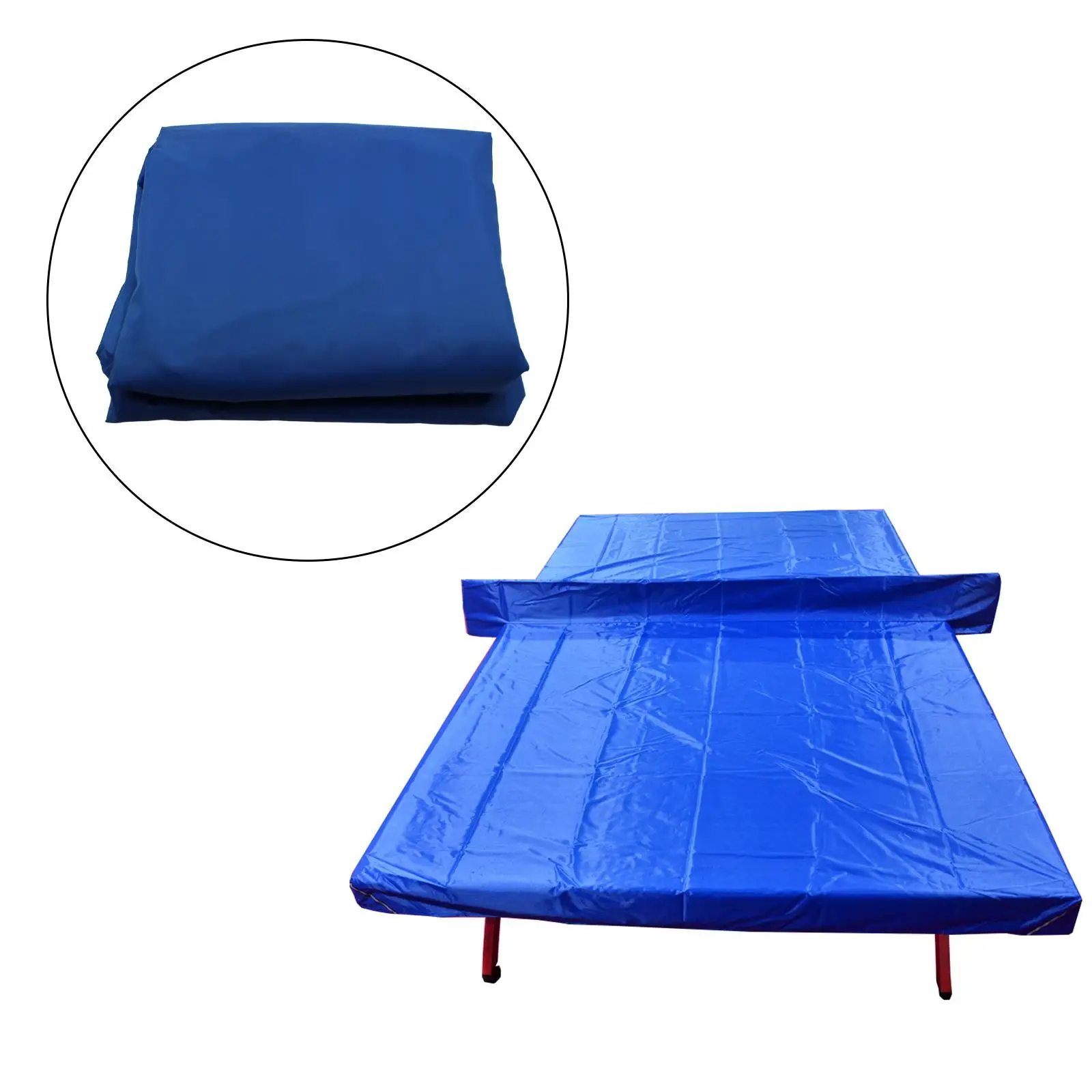【Hot】Ping Pong Table Cover,Dust Guard Rainproof All Season Waterproof Folding Protective Cover Sun Protection for Indoor Outdoor