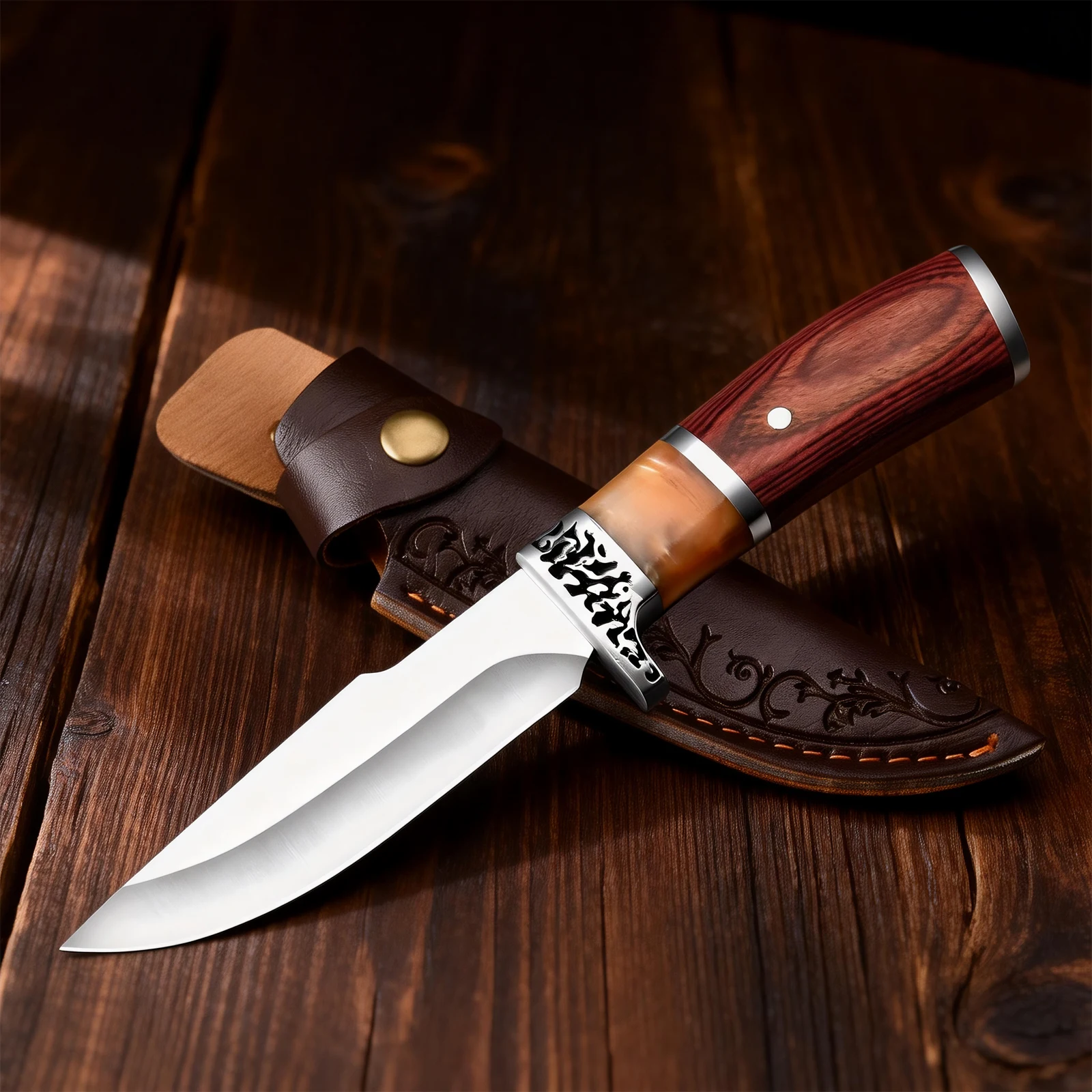 Camping Cooking Knife With Sheath - Cuchillo de camping portátil, cuchillo de