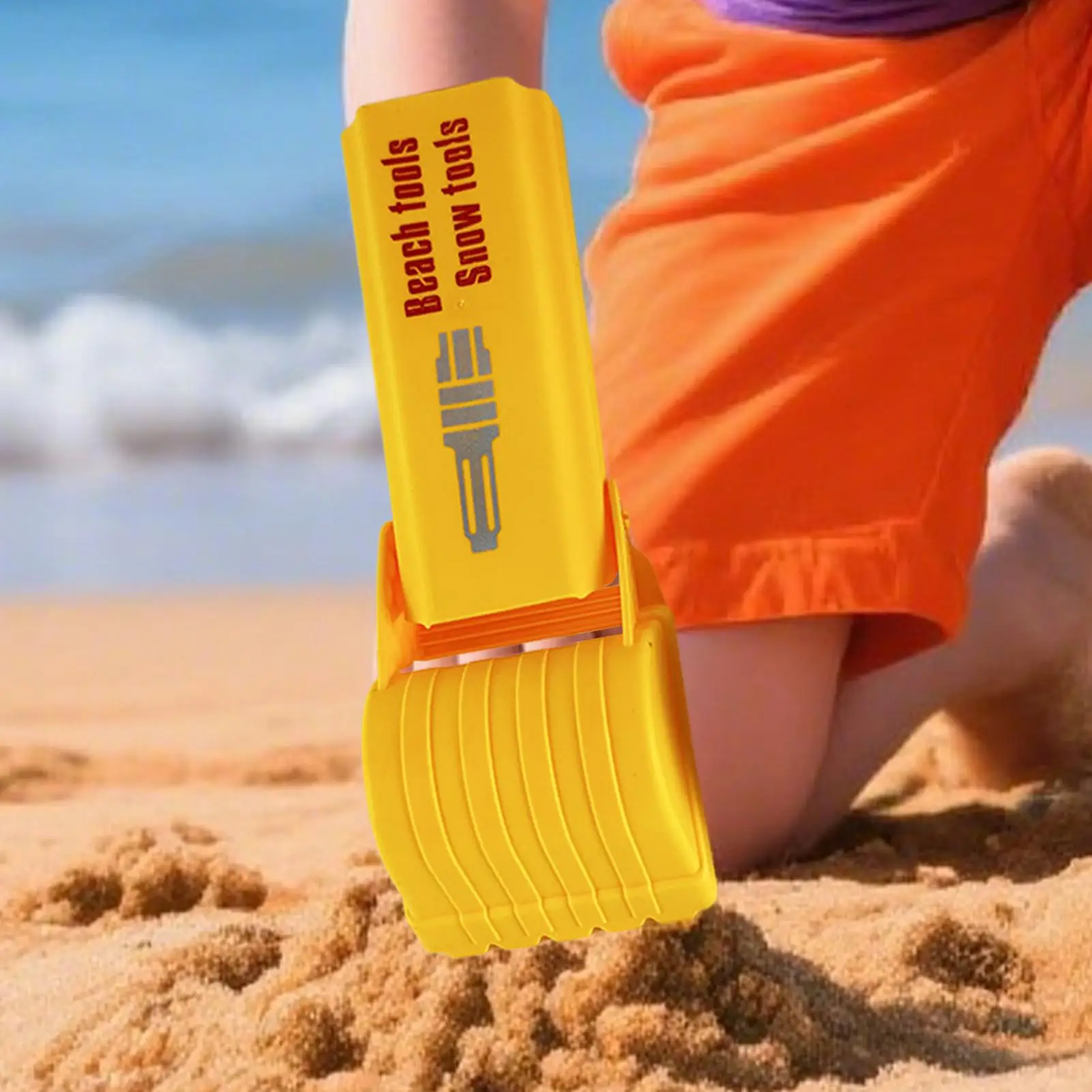 Handheld Sand Bagger Handheld Strand Sandkasten Bagger Spielzeug Ergonomische Bau Schaufel Schnee Grabber Werkzeug Outdoor Grip Kraft