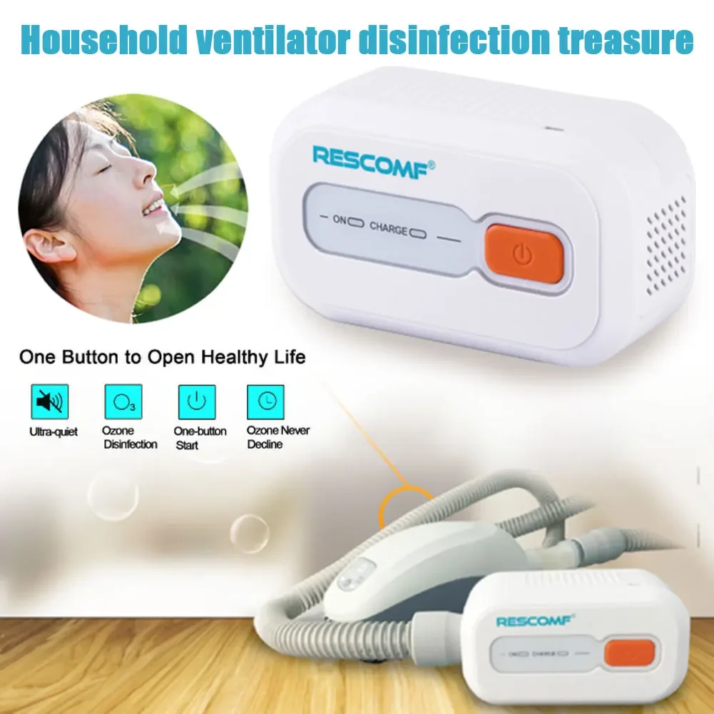 Rescomf Cpap Cleaner Sanitizer Cpap Apap Bipap Machine Disinfector Sterilizer Cleaning Kit For Resmed Respironics Tube And Mask