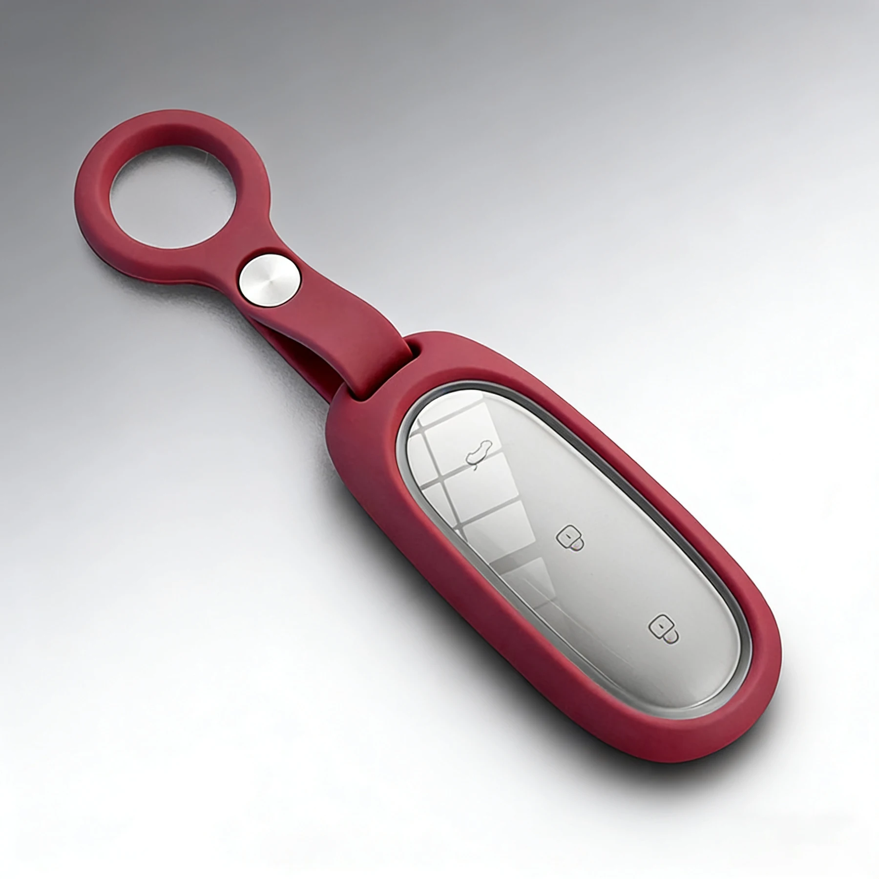 Silky Touch Soft Silicone Key Cover For Leading Ideal One Li Auto L9 Li LiXiang L6 L7 L8 L9 2023 2024 Fob Keychain Accessories