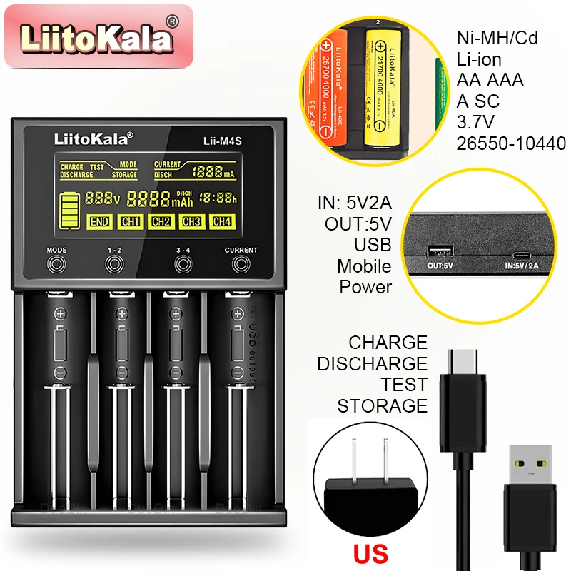 Lii-M4S(US 5V2A)