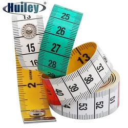 Tape Measure 150cm/60in Double-sided Sewing Ruler with a Snap Button Tailor Measuring Tools Soft Band Tape Body Measuring Ruler