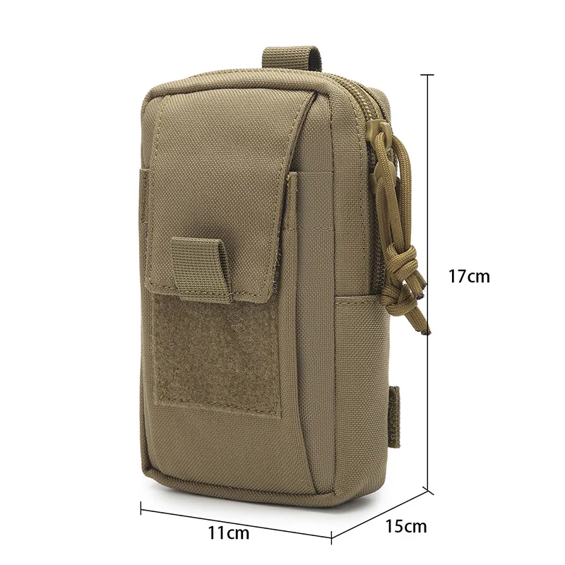 Taktische MOLLE Handytasche Tasche EDC Gadget Taille Gürtel Pack für Outdoor Jagd Camping Trekking Reisen – Detail 15