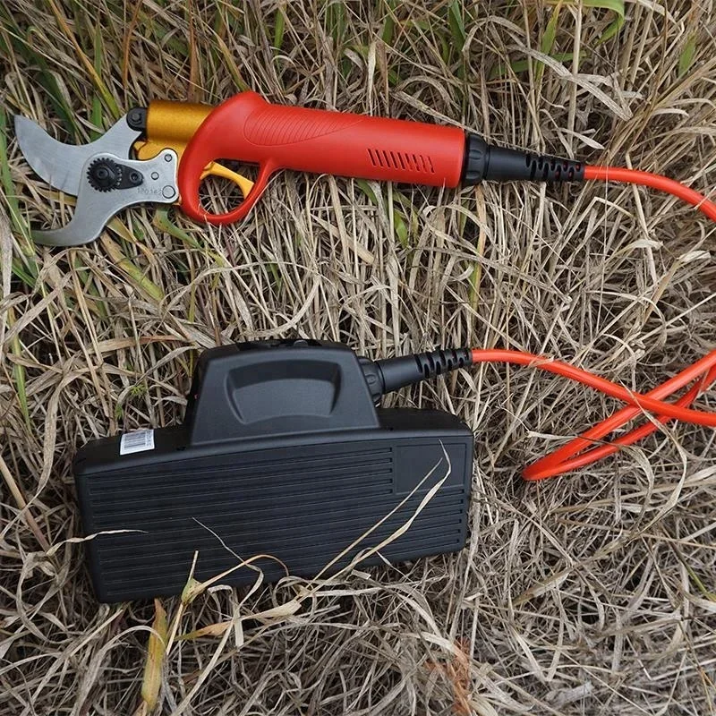 

2025newHight quality portable electric pruning shears electric battery operate garden and vineyards pruning shears