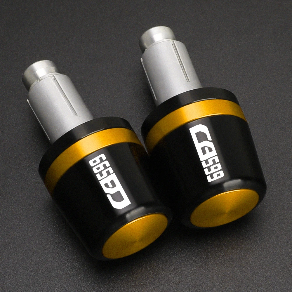 

Motorcycle Street & Racing 7/8" 22mm Handlebar Hand Grips Handle Bar End Cap For HONDA CB599 CB 599 1998 2006 2005 2004 2025