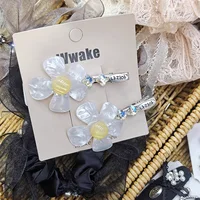 Sweet Shell Flower Hair Clips For Girls Cute Bangs Fringe Broken Hair Barrettes Trendy Daily Women Hair Accessories Headwear - Image 3