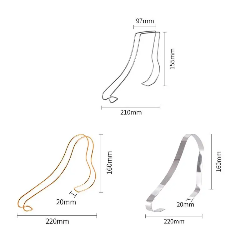 

Новая подставка-держатель для обуви из нержавеющей стали, элегантная проволочная подставка для обуви для розничных магазинов и домашней коллекции обуви