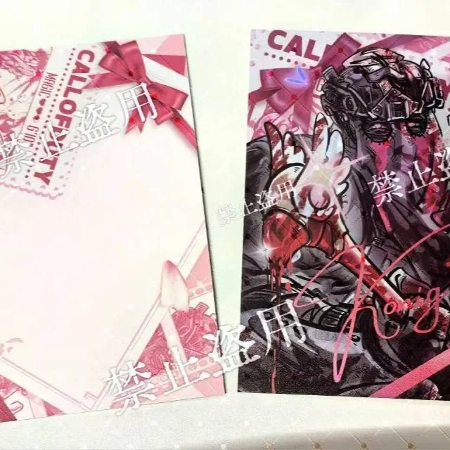 コール オブ デューティ コーニグ コスプレ レーザー ポストカード