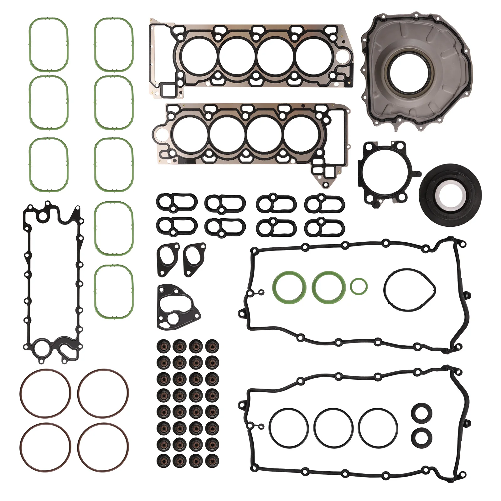 Supercharged Engine for Jaguar Land Rover Engine Gasket Set for AJ133 5.0 V8 N/A  LR105293 LR105294 AJ813953 AJ813952