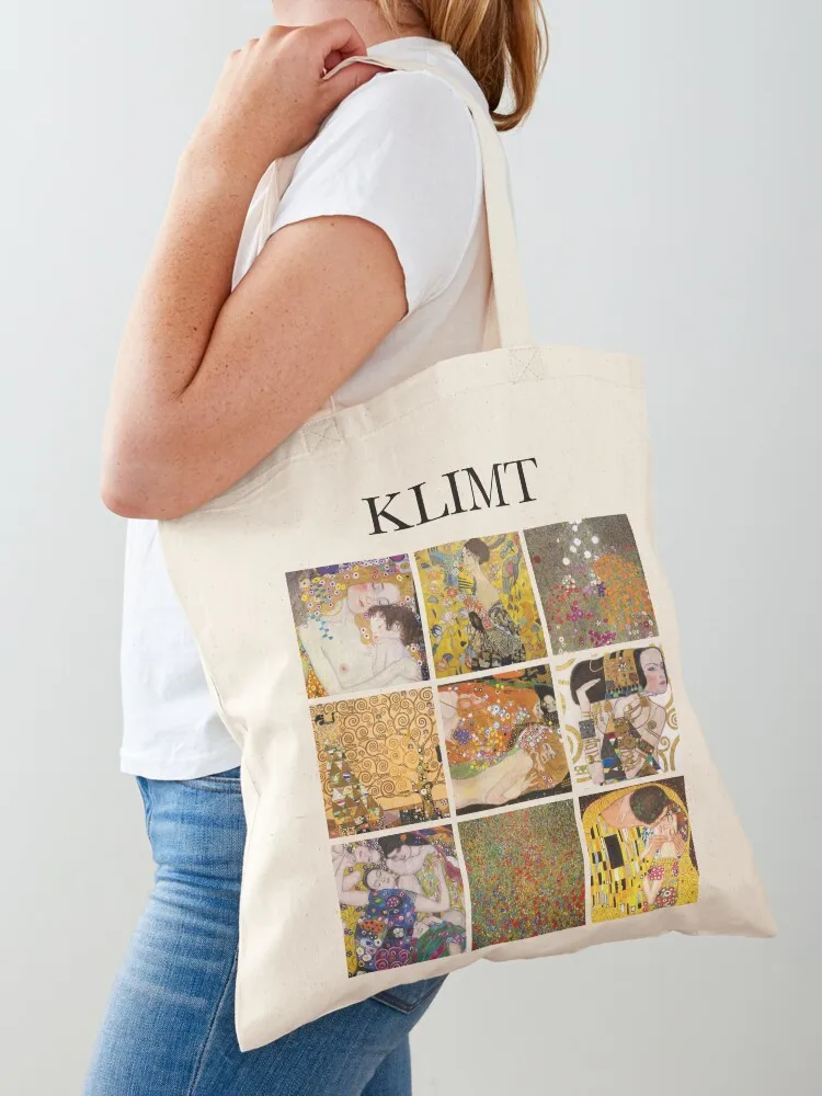 

Klimt - Collage Tote Bag tote men's large bags luxury women university