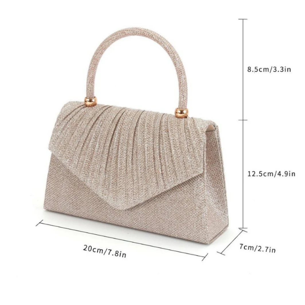 Girls' Hand-held Evening Handbag Cross-border E-commerce Dinner Bag Wedding Party Purse Fashionable Clutch for Women