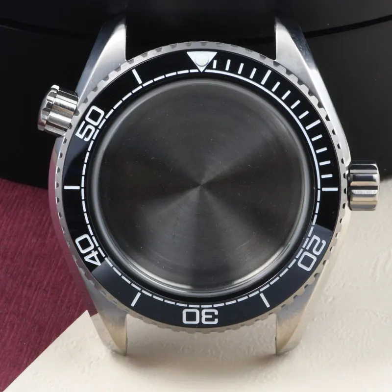 41mm Titanium Watch Case with Ceramic Bezel for NH35/NH36