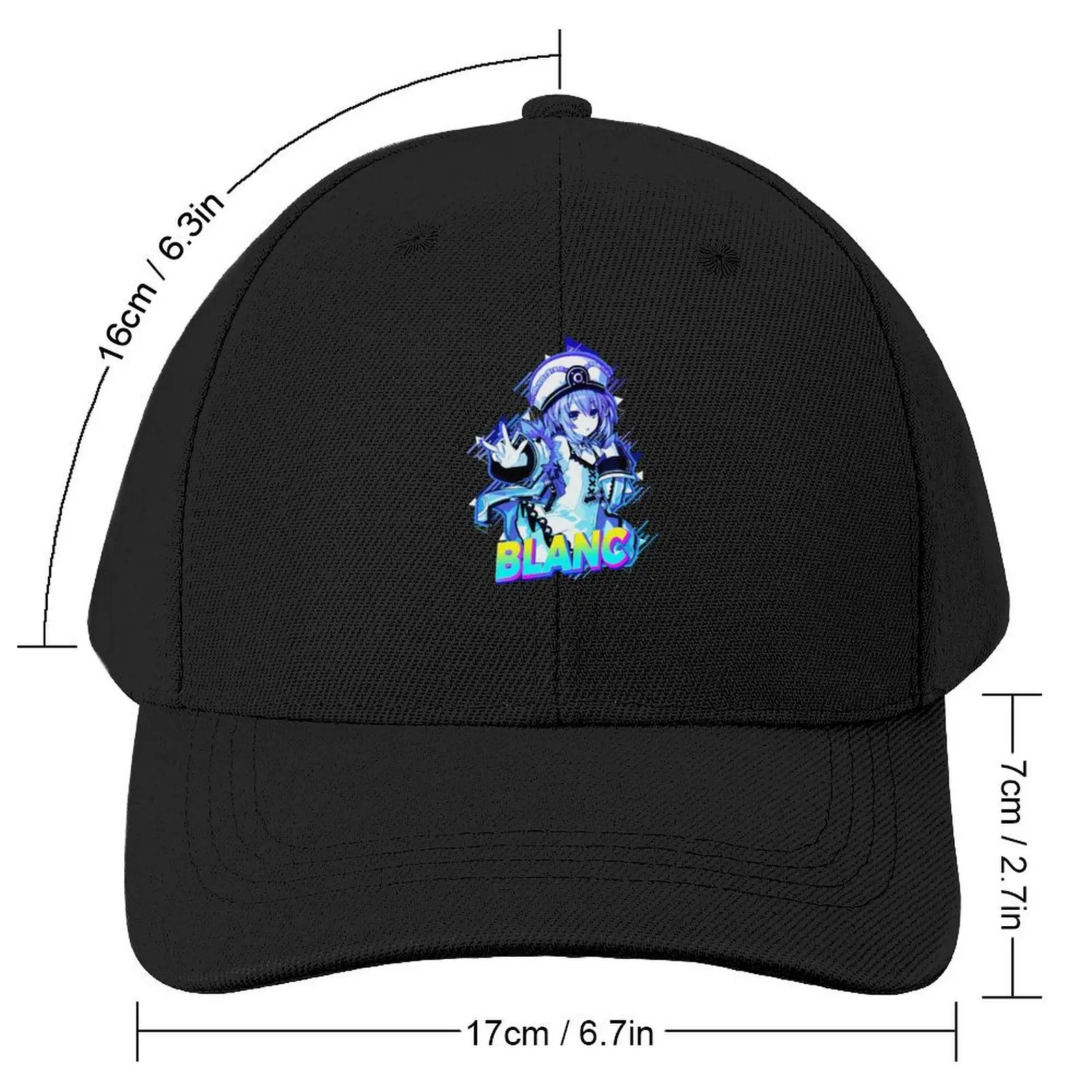 Blanc Hyperdimension Neptunia Baseball Cap Fashion Beach Luxury Man Hat Golf Wear Gentleman Hat Male Women's