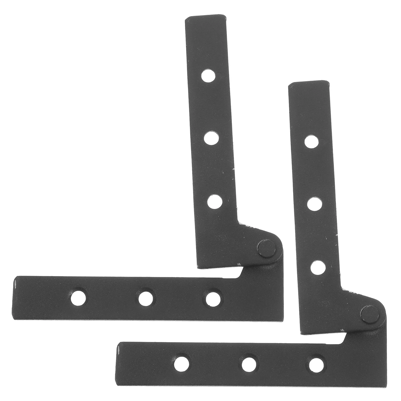 

2pcs Thickened Chicken Mouth Hinges Heavy Duty Concealed Pivot Stainless Steel Door Window Cabinet Hidden Hinges Rotatable