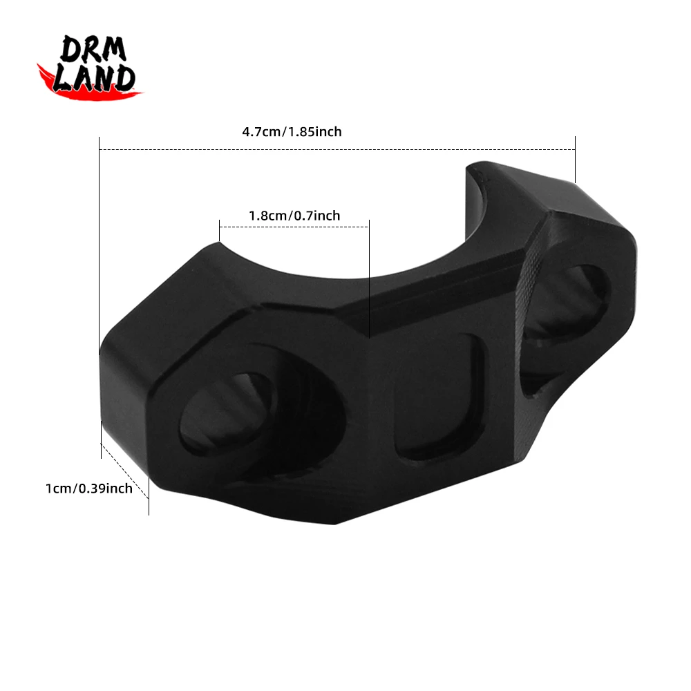 22MM Universal Handlebar Bar Brake Rotating Bar Clamp Cover Mount Stop Start Kill Switch Motorcycle Clutch Brake Master Cylinder
