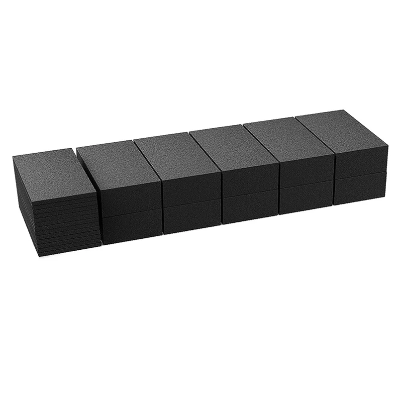 Furniture For Wall Protectors 23Pcs, EVA Black Headboard Stoppers For Sofa Bed Cabinet