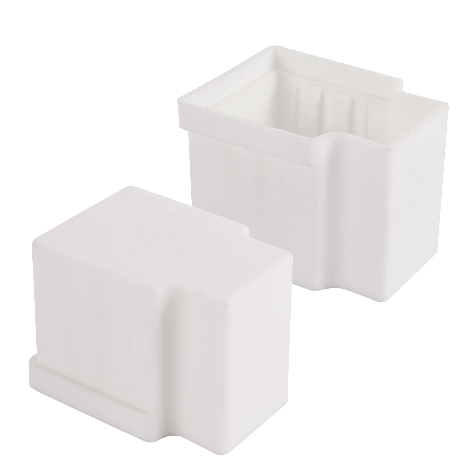 White Plastic Solenoid Valve Waterproof Cover Water Valve Lid 2Pcs Hot Sales Support Wholesale