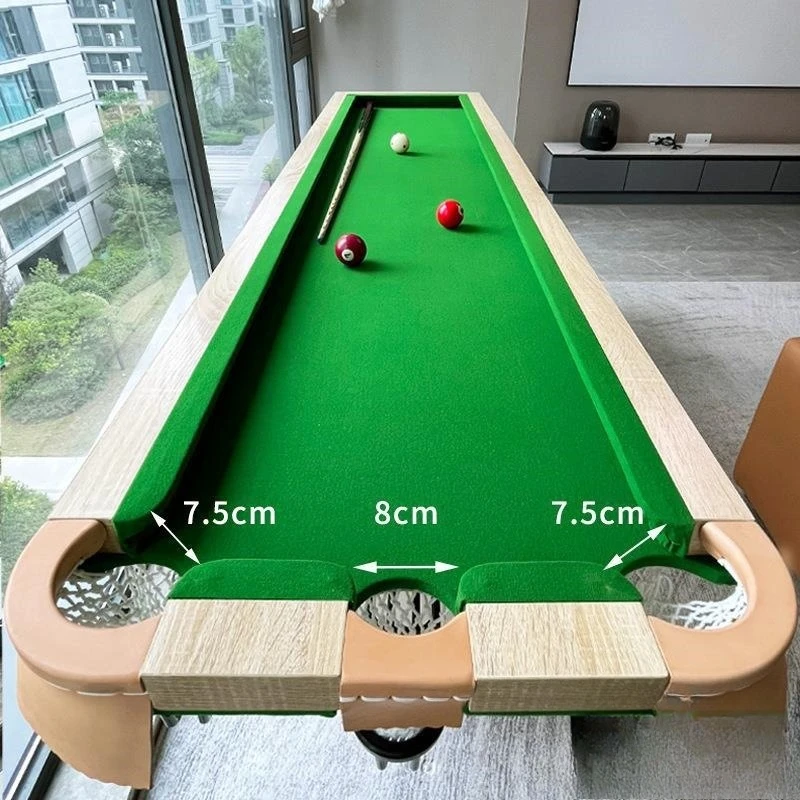 Tavolo da biliardo a cinque punti, tavolo per migliorare la precisione dell'allenamento domestico per adulti