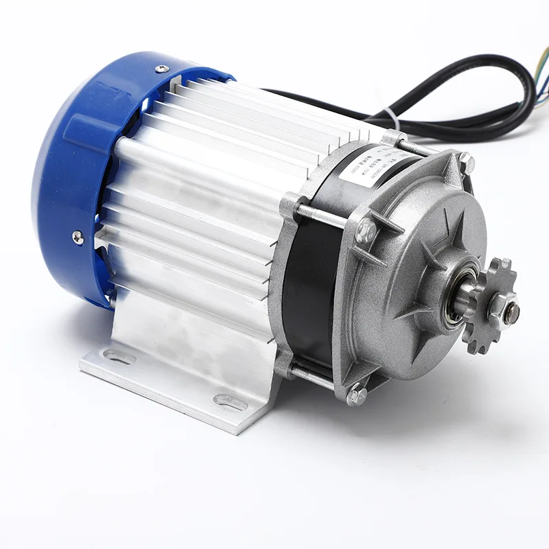 24V/48V/60V 800W tricycle modified motor Central brushless gear motor