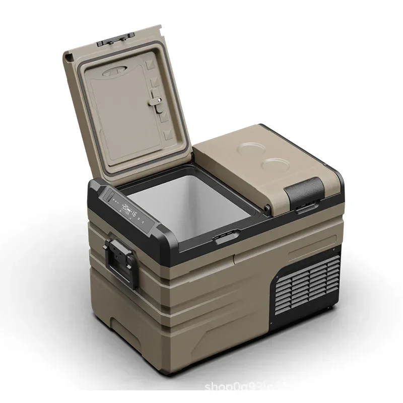 الأجهزة المنزلية باب مزدوج سيارة ثلاجة ضاغط التبريد 12V24V سيارة المنزل ثنائي الاستخدام الفريزر المبردة التجمد السريع