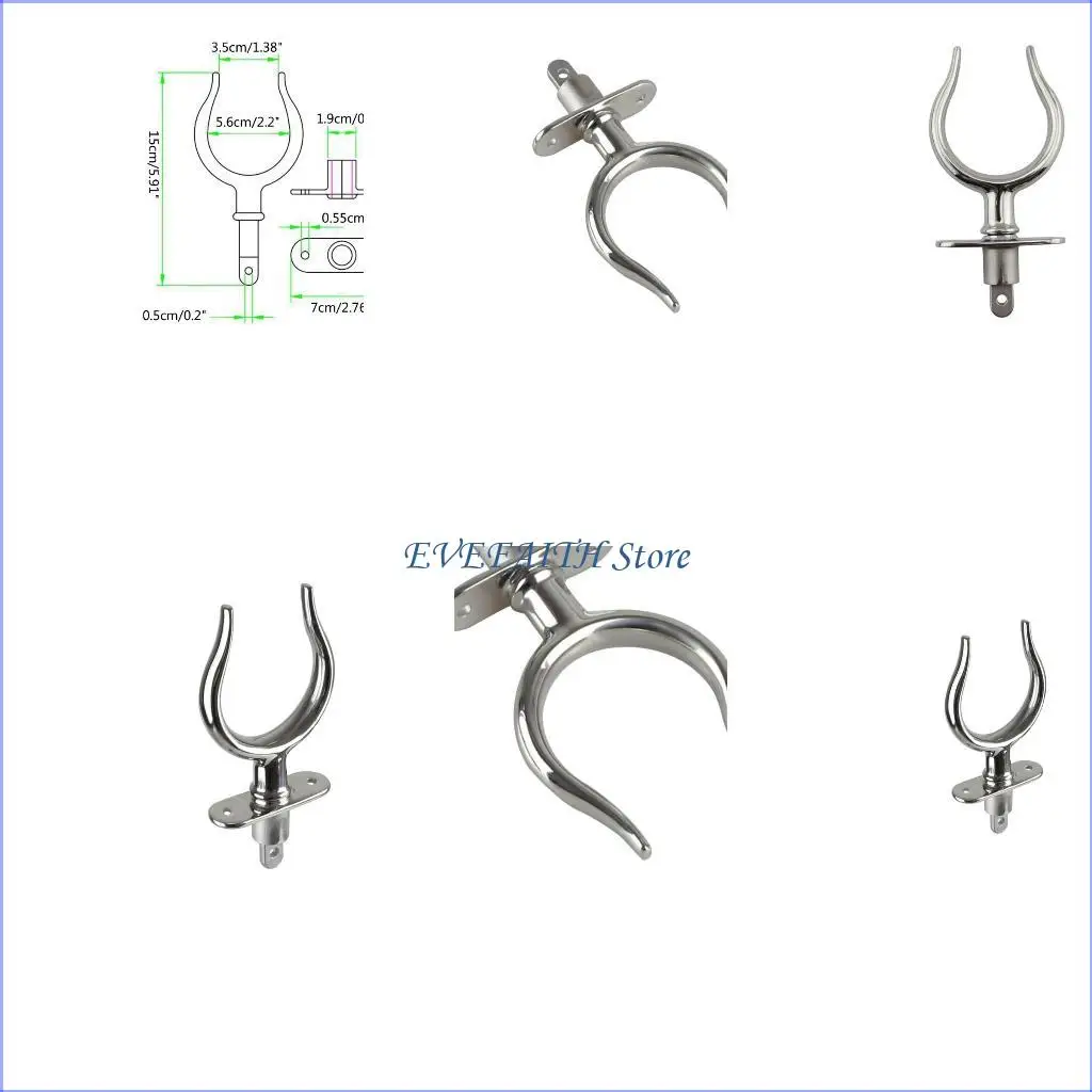 

124B Oar Lock Oarlock Rowlock Compact Marine Row Boat Dinghy Water Raft Boat Lock