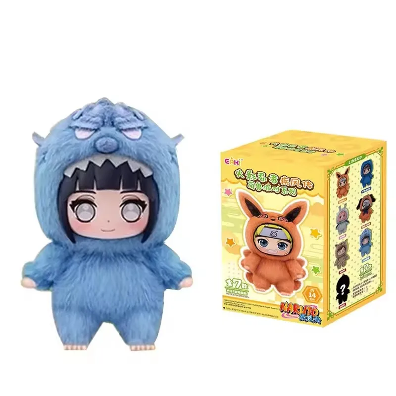 Nowa figurka EAKI Naruto w kopercie niespodziance, seria Shippuden Party, ręcznie robione pluszaki, dekoracje, seria zabawek, prezenty