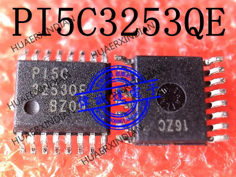 新しいPI5C3253QEX PI5C3253QE P15C 3253QE SSOP16在庫