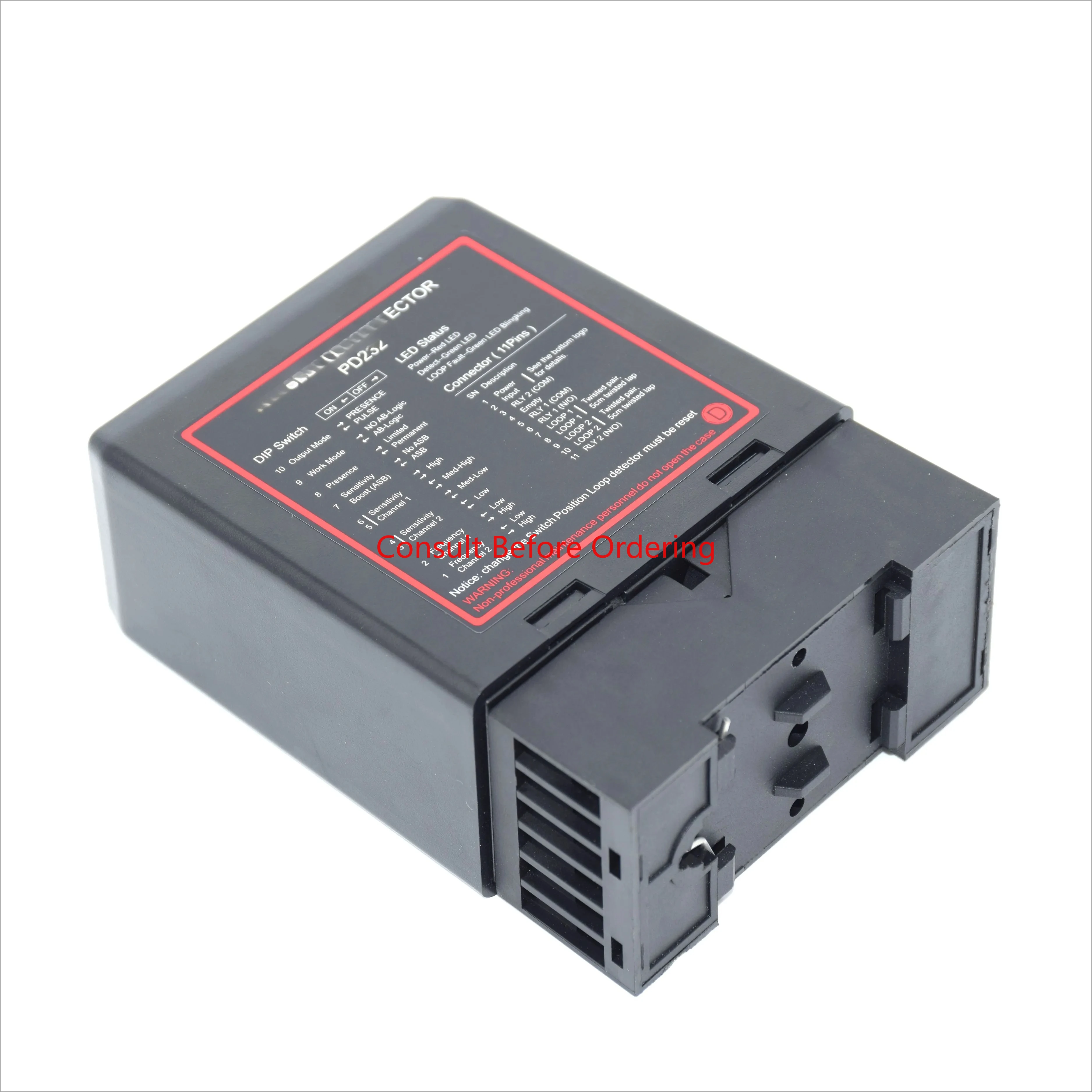 

Cheap Automatic Inductive Loop Parking Detectors Sense Double Way Vehicle Loop Controller PD-132