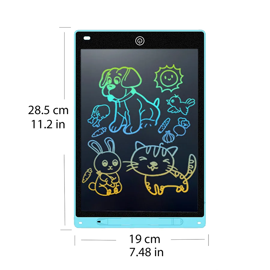 2 pieces of 12 inch LCD writing board, drawing board, children's graffiti drawing board, handwriting blackboard, children's toy