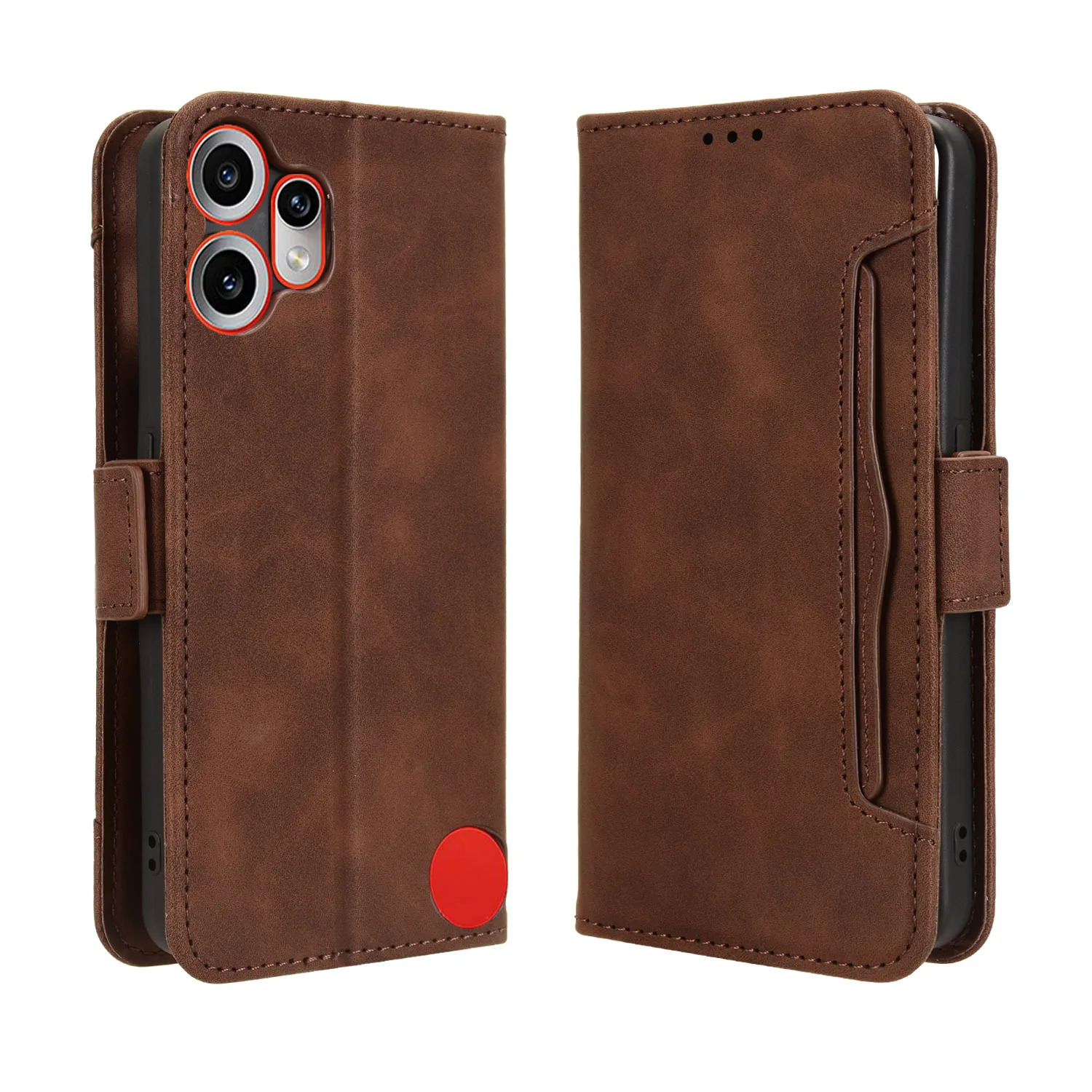 Case For Nothing CMF Phone 2 1 Pro Wallet With Card Slot Stand Magnetic Flip Leather  Anti-fall Cover Magnet