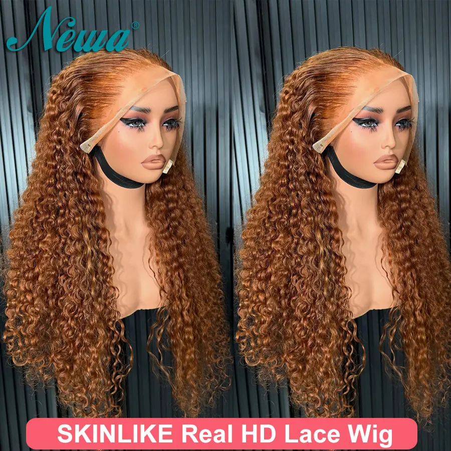

Newa 13X6 Invisible HD Lace Frontal Wig Pre Plucked Colored 100% Human Hair Wigs Glueless 5x5/7x5 HD Lace Closure Wig For Women