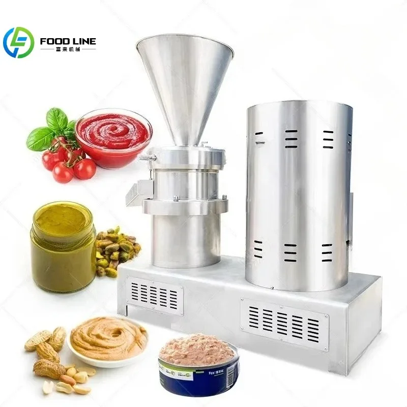 Customize Commercial Colloid Mill Make Sesame Tahini Maker Grinder Nut Peanut Butter Machine for Small Business