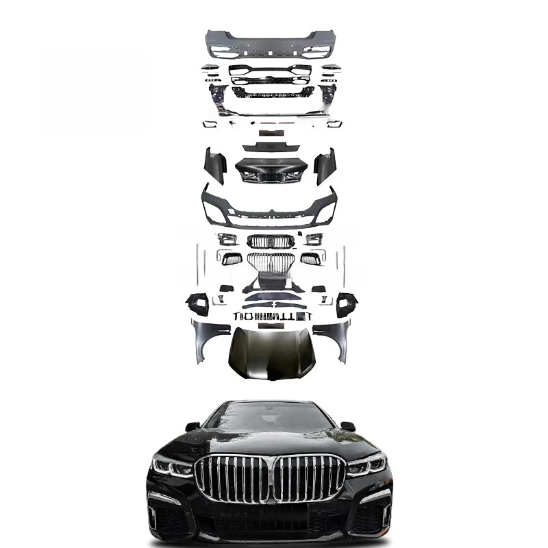 High Quality M760 Style Conversion Body Kit Fit for 7 Series F01 F02 to G11 G12 Including Bumper Grille Headlight Taillight