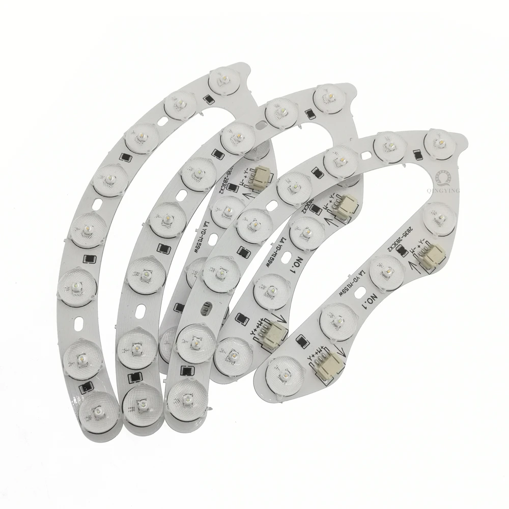 Doul Color LED Module 6W 8W 12W 18W 24W 30W 40W With Lens, 3000K 4500K 6500K Three Colors Light Source For Ceiling Lamp DIY