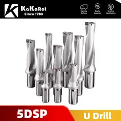 KaKarot SP Series Drill Bites Metal Drill Bites Inser Drill 5D16-38mm Indexable U Drill Machinery Lathes CNC Water Fast Drll