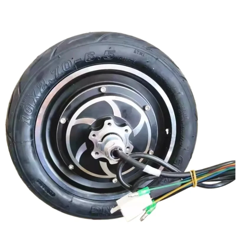 

10'' 36V/48V350/500W Brushless Disc Brake Hub Motor with 10*2.70Vacuum Tire (Tire Optional) for Electric Scooter/E-Bike/Bicycle